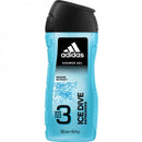 Adidas 3 In 1 Shower Gel For Men 250ml