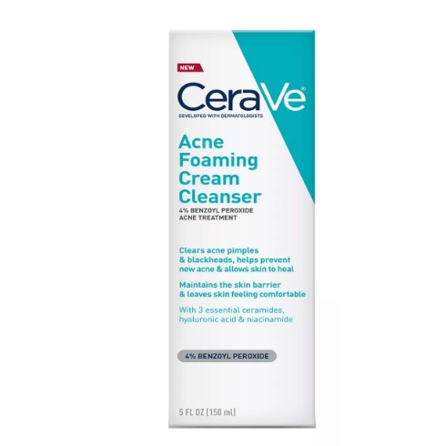 CeraVe Acne Foaming Cream Cleanser - 5 fl oz