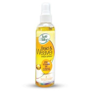 Soft & Silky Braid & Weave Sheen Spray 240ml