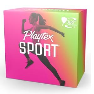 Playtex Sport Regular 8's Tampons, Unscented