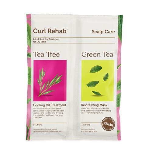 Curl Rehab: Scalp Recovery Dual Treatment Packette -  4.8 Oz