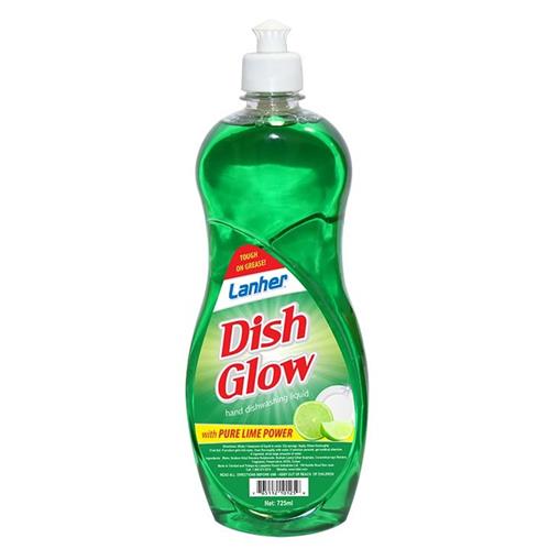 Dish Glow Green Lime Dish Washing Liquid 725ml