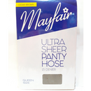MAYFAIR ULTRA SHEER PANTYHOSE - QUEEN SIZE
