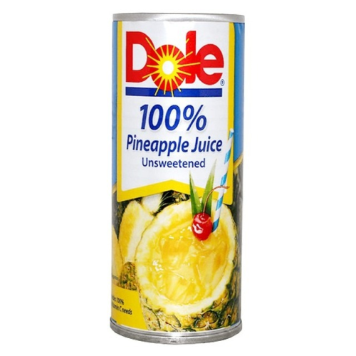 Dole Pineapple Juice Drink Unsweetened 240ml