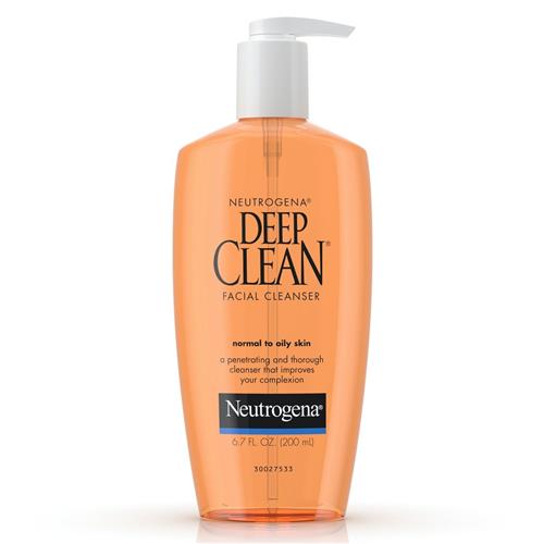 Neutrogena Deep Clean Facial Cleanser 200ml (SAVE $10)
