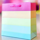 GIFT BAG MULTI STRIPE