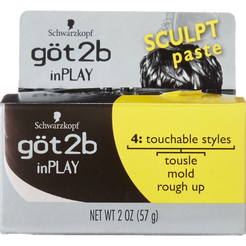 Schwarzkopf  Got2b inPLAY Hair Paste, 2 Ounce