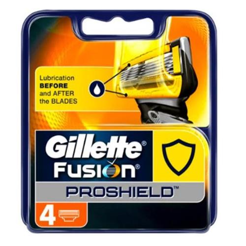 Gillette Fusion5 Proshield Razor Refills 4 Units