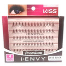 Kiss I Envy Luxe Flare Black Individual Eyelashes