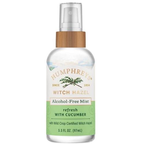 Humphreys Homeopathic Remedies Witch Hazel Alcohol-Free Toner Mist Cucumber - 3.3 fl oz (97 ml)