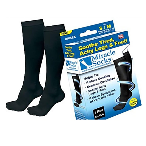 As Seen on TV Miracle Socks, Small/Medium