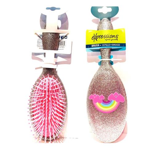 Expressions Glitter Hair Brush