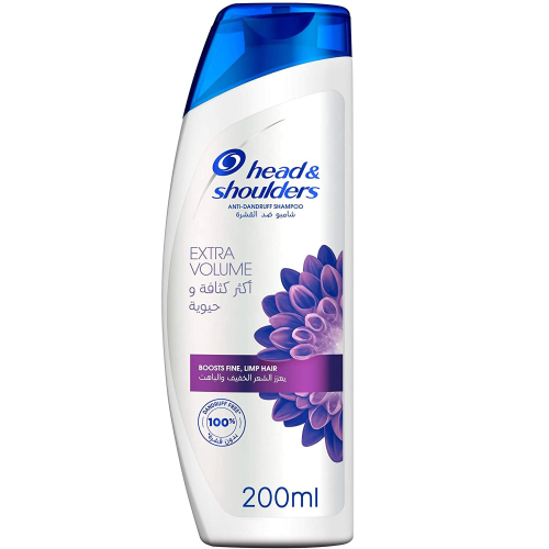 HEAD&SHOULDERS 200ML EXTRA VOLUME