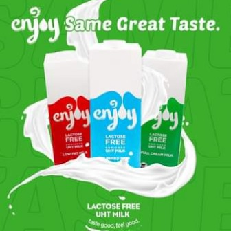 Enjoy Lactose Free Enriched UHT Milk 1L