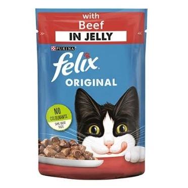 Purina Felix Cat Pouch In Jelly 100g