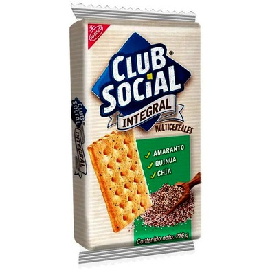 Club Social Integral Crackers 26g