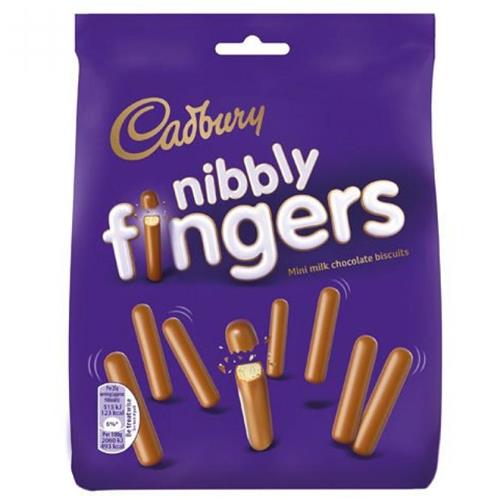 Cadbury Nibbly Fingers 125g