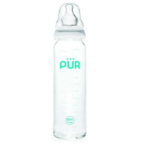 Pur Glass Feeding Bottle 8OZ