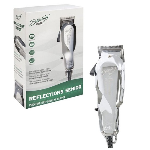 Wahl Professional Reflections Senior Clipper with Metal Housing, Chrome