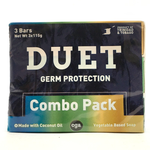 Duet Germ Protection Combo Pack Soap 3's