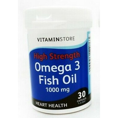 Vitamin Store Omega 3 1000 mg, 30 Capsules