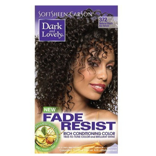 Dark & Lovely NATURAL BLACK COLOR 372