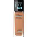 Maybelline New York Fit Me Matte + Pore Less Foundation, 1 fl oz, 330 Toffee Caramel