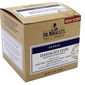 Dr Miracles Dr Miracles Feel It Formula Damaged Hair Medicated Treatment, 12 oz