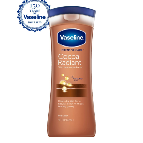 Vaseline Deep Conditioning Body Lotion, Cocoa Butter, 10 Ounce