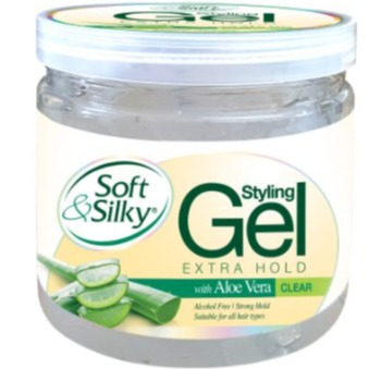 Soft & Silky Clear Hair Styling Gel 6oz