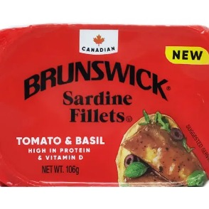 Brunswick Sardine Fillets 106g