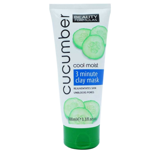Beauty Formulas - Cucumber 3 minute clay Mask