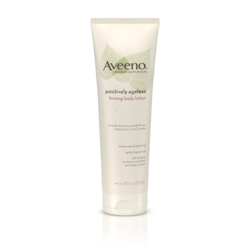 AVEENO POSITIVELY AGELESS FIRMING BODY LOTION 8OZ