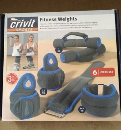 FOUR SPORT WEIGHT SET 6 PIECES