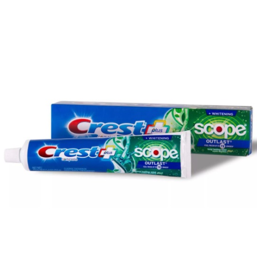 Crest + Scope Outlast Complete Whitening Toothpaste Mint - 5.4oz