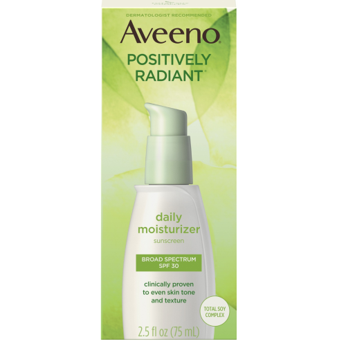 Aveeno Active Naturals Positively Radiant Daily Moisturizer SPF 30 2.50 oz