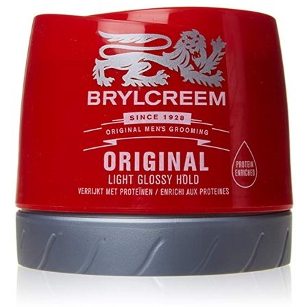 Brylcreem Original Men's Grooming Hair Cream 250ML Light Glossy Hold
