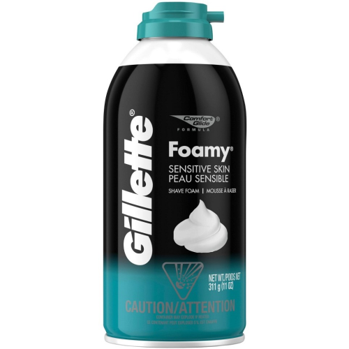 Gillette Foamy Shave Foam Sensitive Skin 11 Ounce