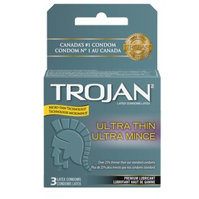 Trojan Ultra-Thin Lubricated Condoms