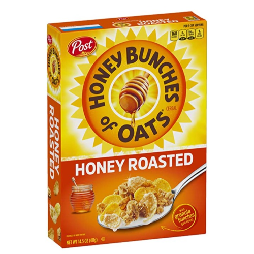 Post Honey Bunches Of Oats , Cereal, Honey Roasted, 14.5 Oz