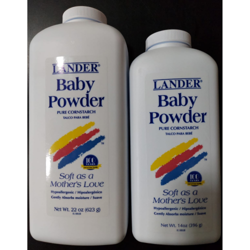 Lander Mild Baby Powder With Cornstarch