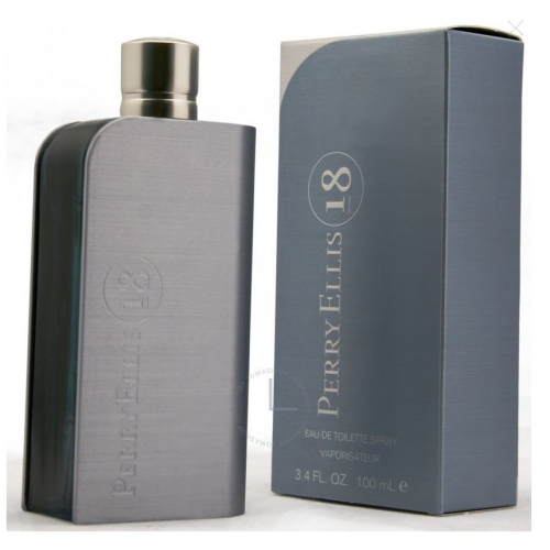 Perry Ellis 18 Eau de Toilette Spray For Men 3.4 oz