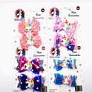 Unicorn Kitty 2pc Bow with Decal