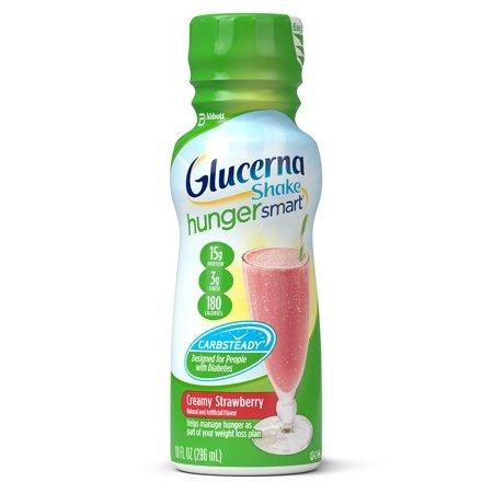 Glucerna Hunger Smart Nutrition Shake, Strawberry, 10 Oz