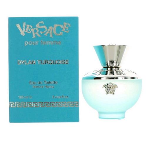 Versace Dylan Turquoise Eau De Toilette 3.4 oz Spray For Women