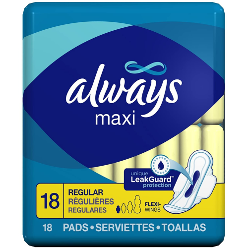 Always Maxi Regular With/Flexi-Wings - 18