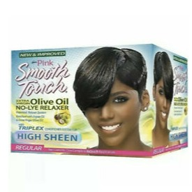 LUSTER SMOOTH TOUCH RELAXER KIT - OLIVE OIL HIGH SHEEN