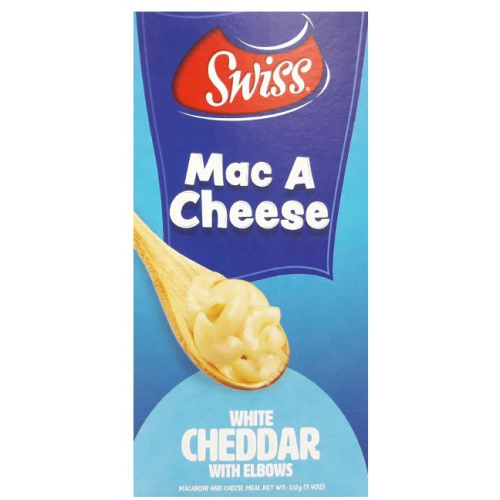 Swiss Mac A Cheese White Cheddar With Elbows