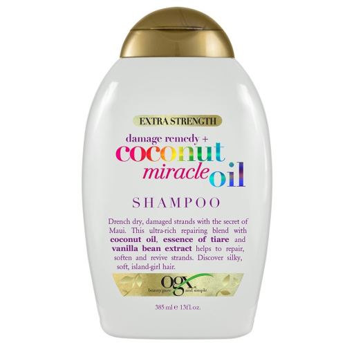OGX® Extra Strength Damage Remedy + Coconut Miracle Oil Shampoo, 13 FL OZ