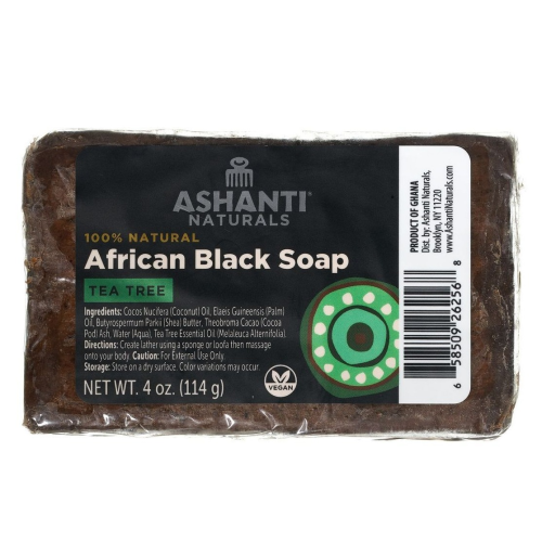 Ashanti Naturals African Black Soap - 4oz